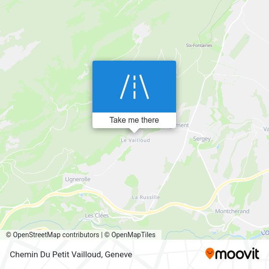 Chemin Du Petit Vailloud map