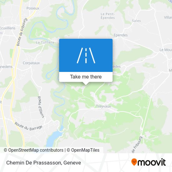 Chemin De Prassasson map
