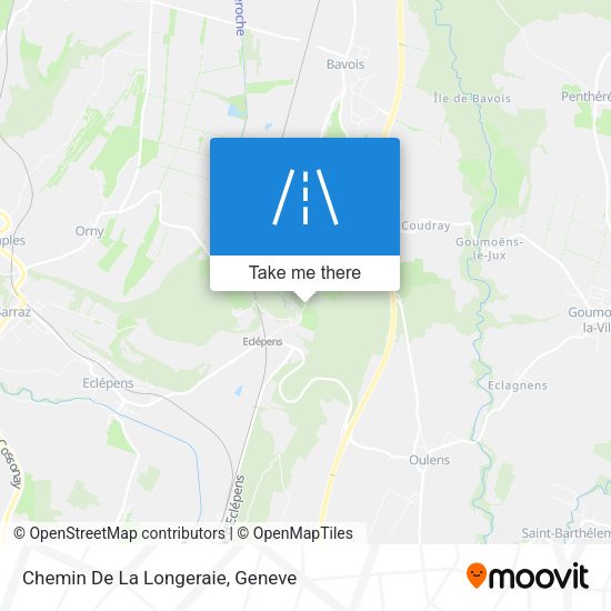 Chemin De La Longeraie map