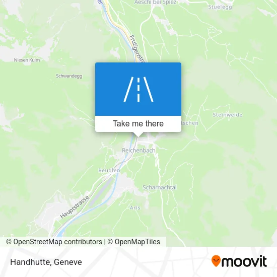 Handhutte map