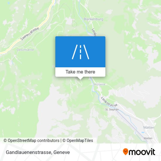 Gandlauenenstrasse map