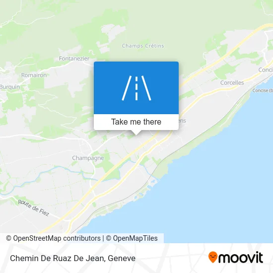 Chemin De Ruaz De Jean map