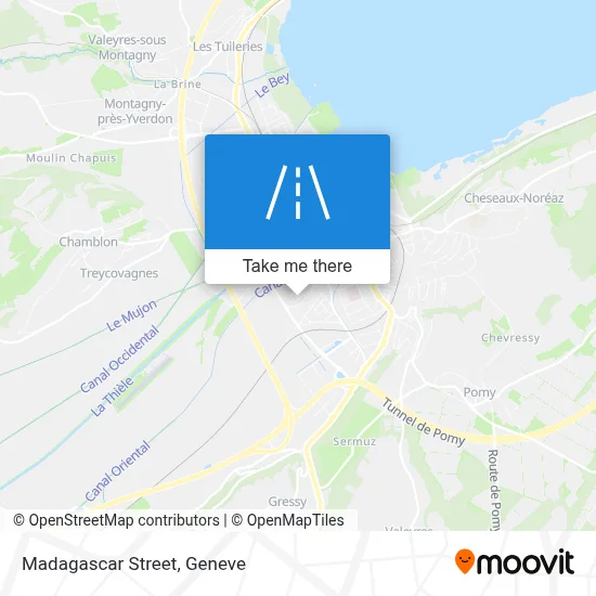 Rue De Madagascar map