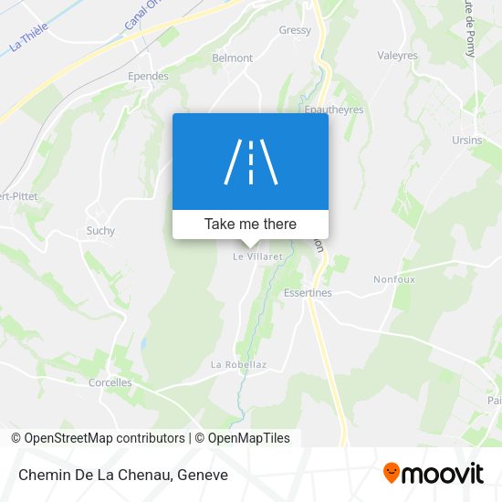 Chemin De La Chenau map