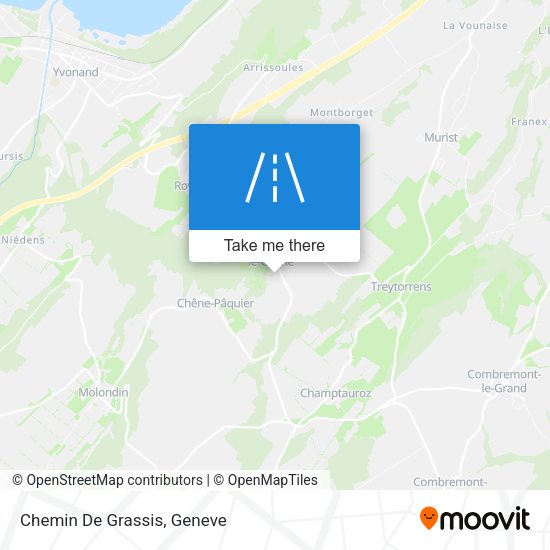 Chemin De Grassis map