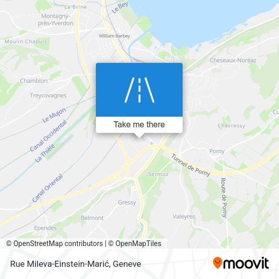Rue Mileva-Einstein-Marić map