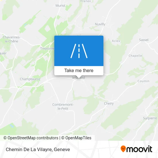 Chemin De La Vilayre map