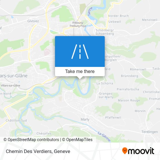 Chemin Des Verdiers map