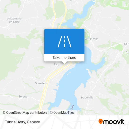 Tunnel Avry map