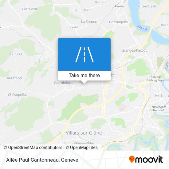 Allée Paul-Cantonneau map