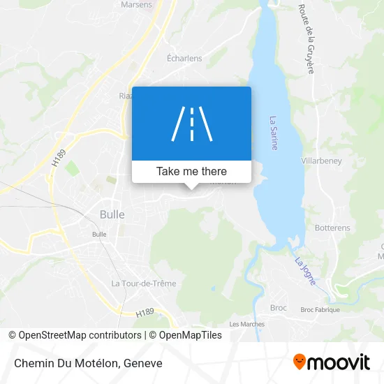 Chemin Du Motélon map