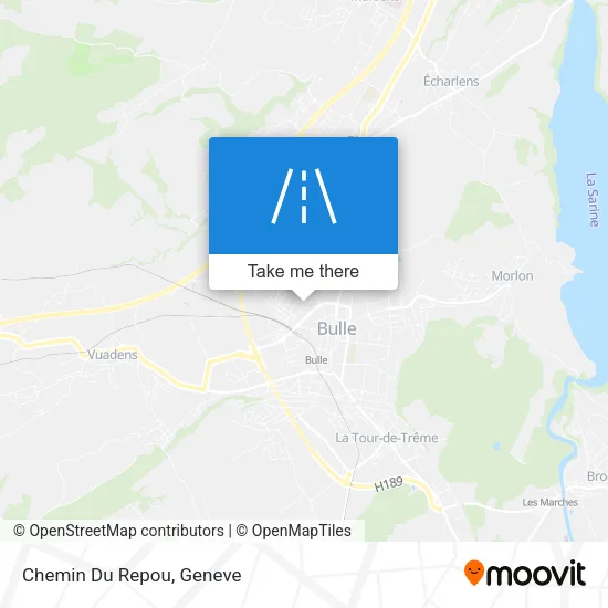 Chemin Du Repou map