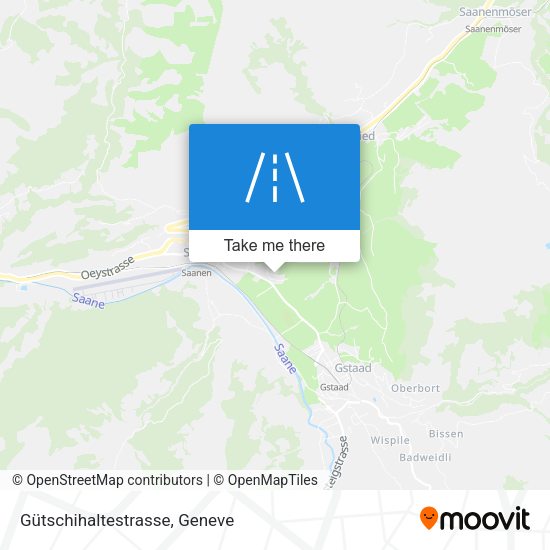 Gütschihaltestrasse map