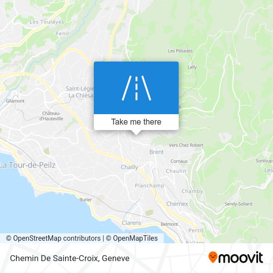 Chemin De Sainte-Croix map