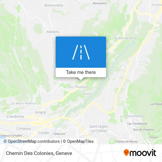 Chemin Des Colonies map
