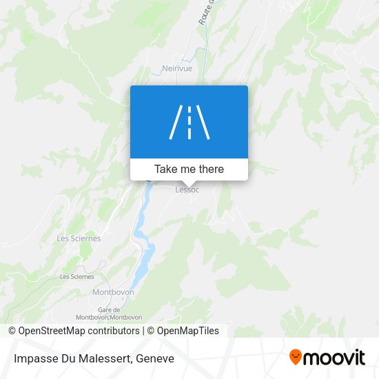 Impasse Du Malessert map