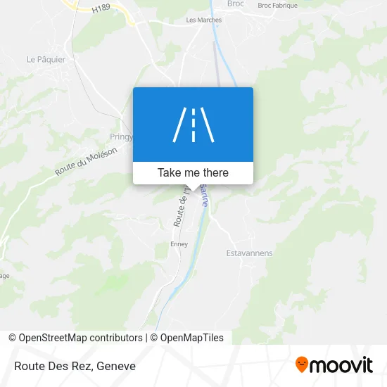 Route Des Rez map