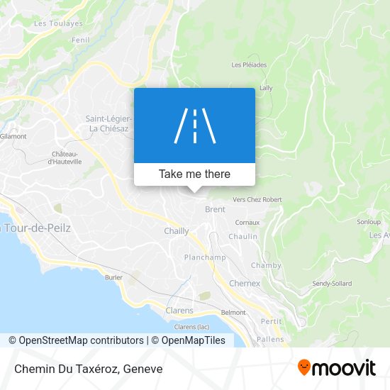 Chemin Du Taxéroz map