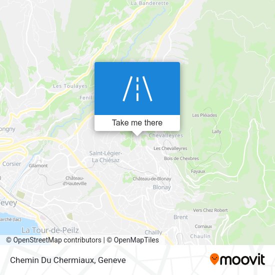 Chemin Du Chermiaux map