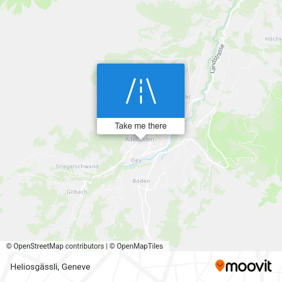Heliosgässli map