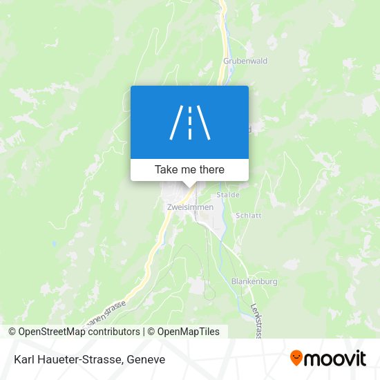 Karl Haueter-Strasse map