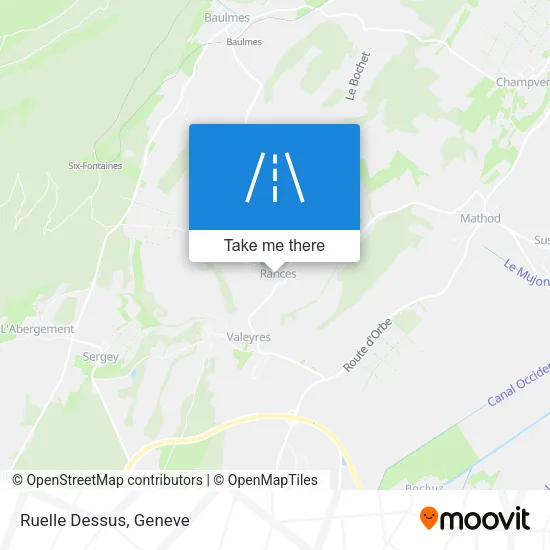 Ruelle Dessus map