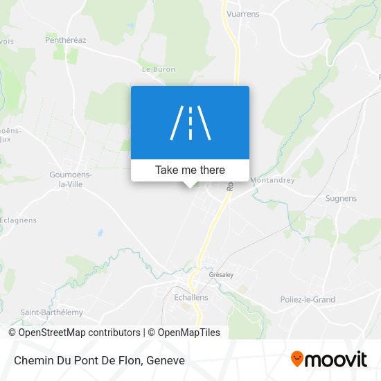 Chemin Du Pont De Flon map
