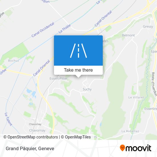 Grand Pâquier map