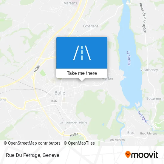 Rue Du Ferrage plan