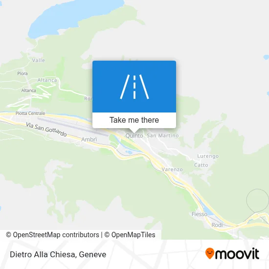 Dietro Alla Chiesa map