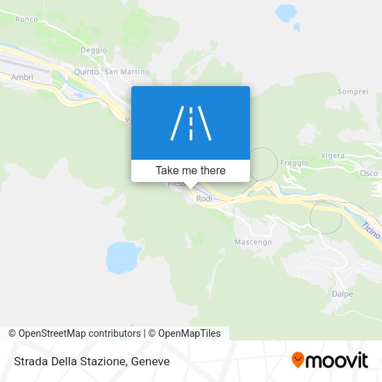 Strada Della Stazione map