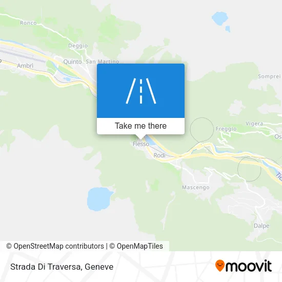 Strada Di Traversa map