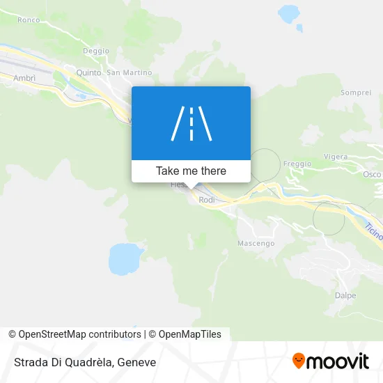 Strada Di Quadrèla map