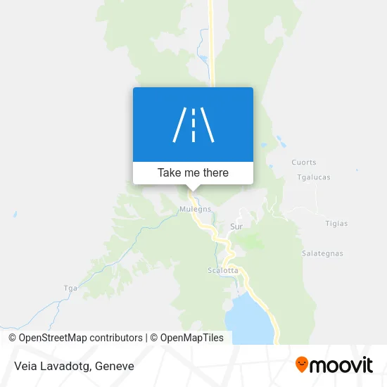 Veia Lavadotg map