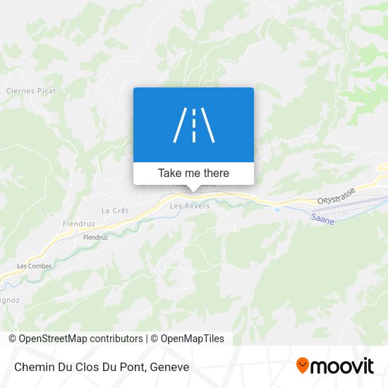 Chemin Du Clos Du Pont map