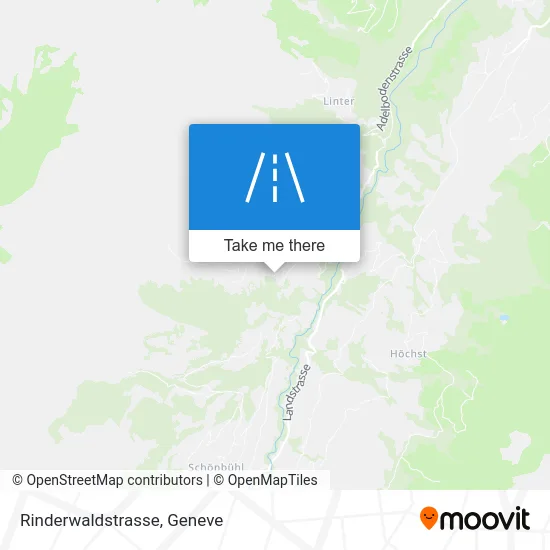 Rinderwaldstrasse map