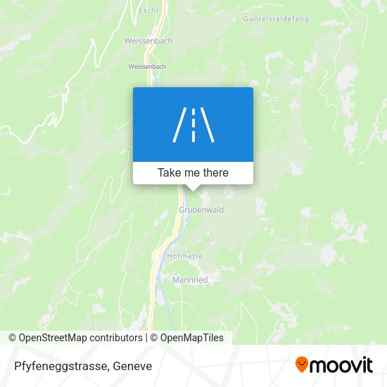 Pfyfeneggstrasse map