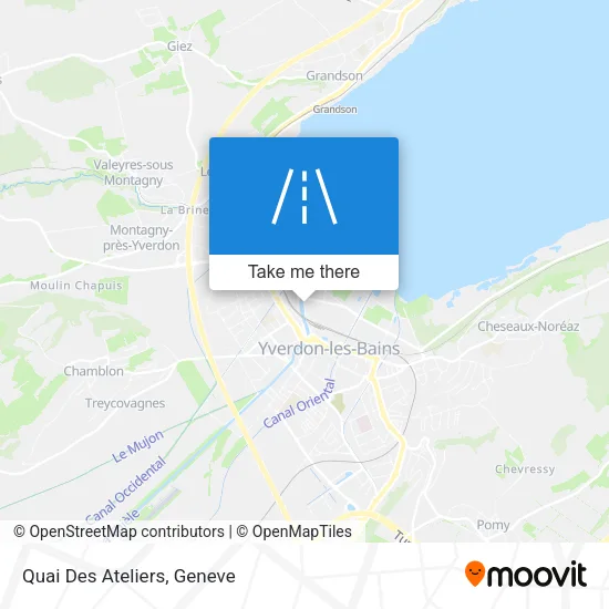 Quai Des Ateliers map