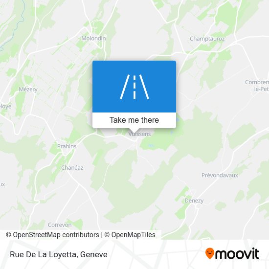 Rue De La Loyetta map