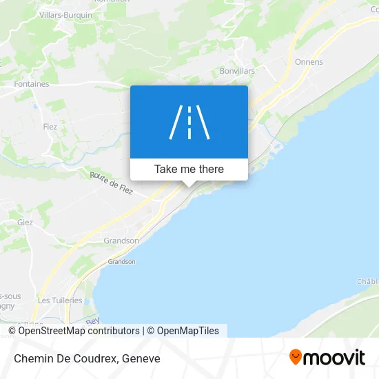 Chemin De Coudrex map