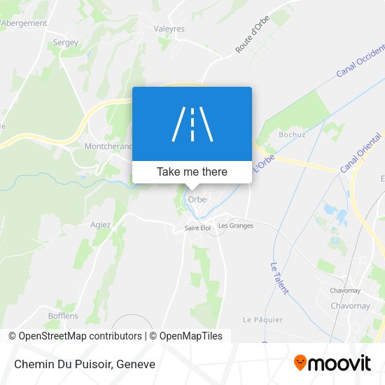 Chemin Du Puisoir map