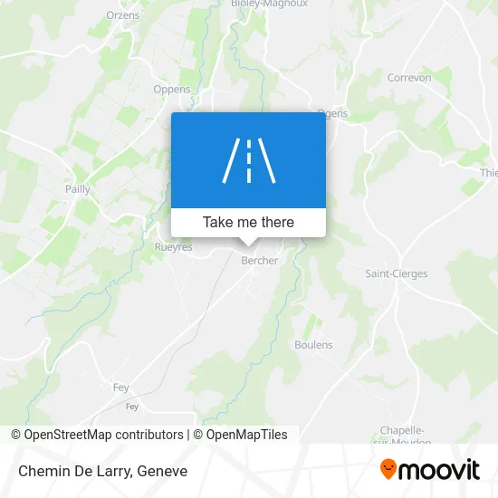 Chemin De Larry map
