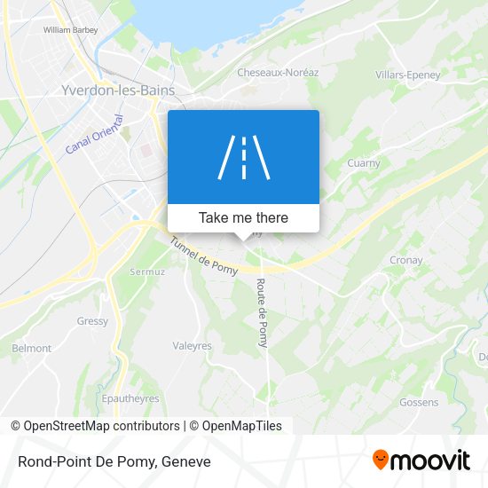 Rond-Point De Pomy map
