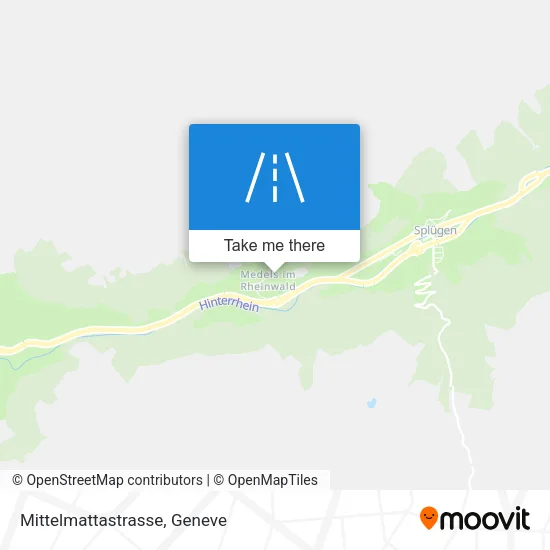 Mittelmattastrasse map