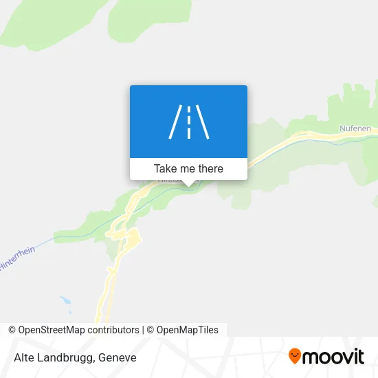 Alte Landbrugg map