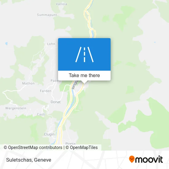 Suletschas map