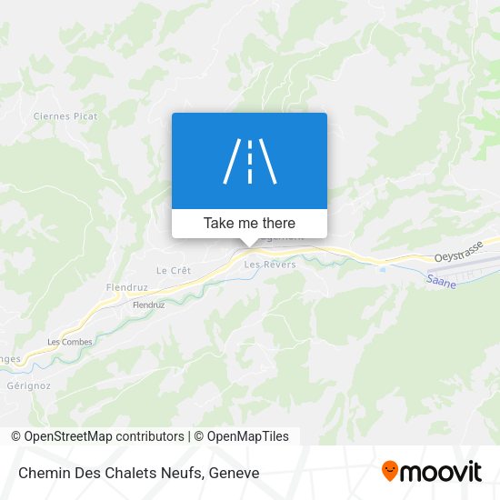 Chemin Des Chalets Neufs map