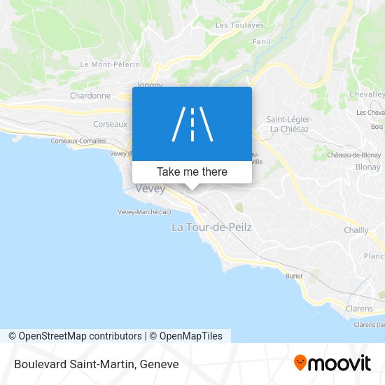 Boulevard Saint-Martin map