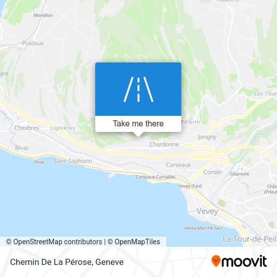 Chemin De La Pérose map