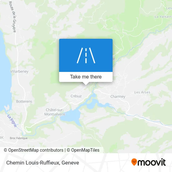 Chemin Louis-Ruffieux map